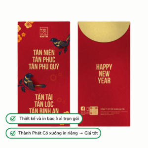 In bao lì xì giá rẻ