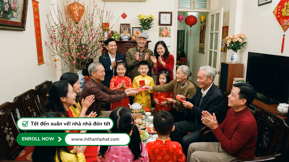 Tết là dịp mà mọi người trong gia đình đoàn viên, nếu thiếu chiếc bao lì xì thì không thể nào mừng tuổi ông bà và các cháu trong gia đình, vì thế lì xì nhân dịp năm mới là 1 thủ tục không thể thiếu trong dịp tết nguyên đán